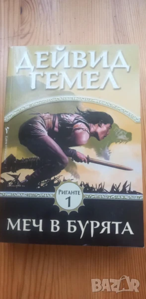 Риганте. Книга 1: Меч в бурята - Дейвид Гемел, снимка 1