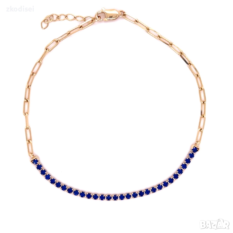 Златна дамска гривна 1,83гр. 19,5см. 14кр. проба:585 модел:36335-6, снимка 1