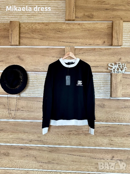 Страхотен ежедневен суичър D&G …ежедневно и много удобно, снимка 1