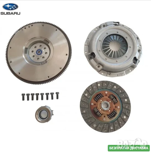Заместител 12345AA002 Subaru Legacy пълен комплект с твърд маховик, снимка 1