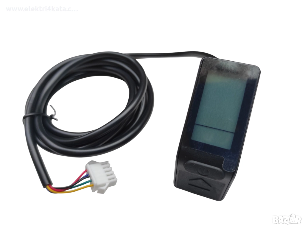 LCD дисплей (километраж) 24V-48V за електрически велосипед, снимка 1