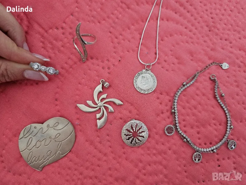 Сребърни бижута 925 , снимка 1