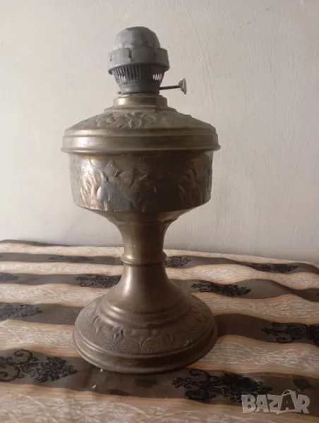 Стара газова (газена) лампа, снимка 1