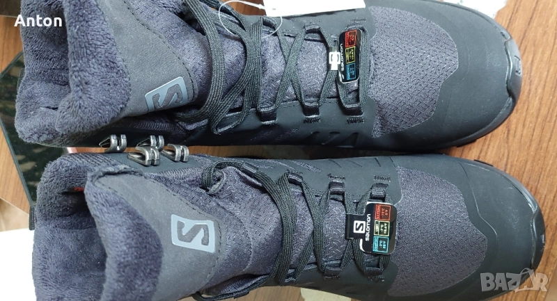 Дамски Непромокаеми Зимни Обувки 38 2/3 Salomon Outblast TsCswр black, снимка 1