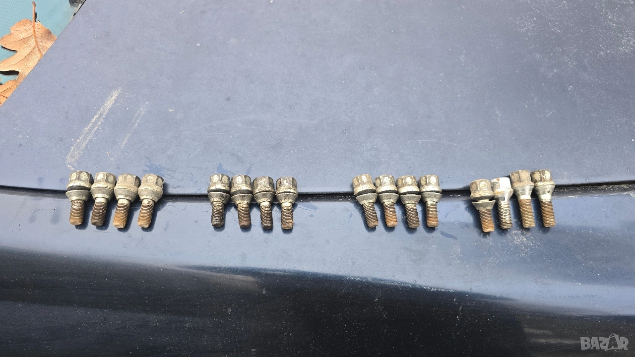 16 броя Болтове за джанти свалени от Рено Renault , снимка 1