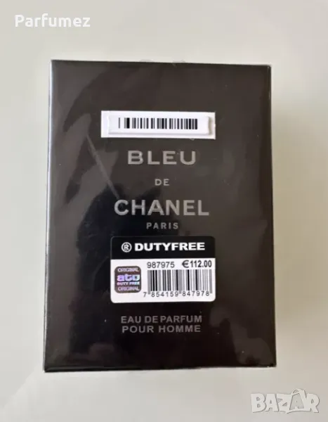 Bleu de Chanel EAU DE PARFUM Оригинален, снимка 1