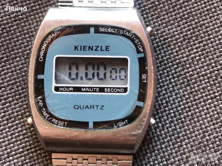 ретро LCD "KIENZLE" CHRONOGRAPH, снимка 1