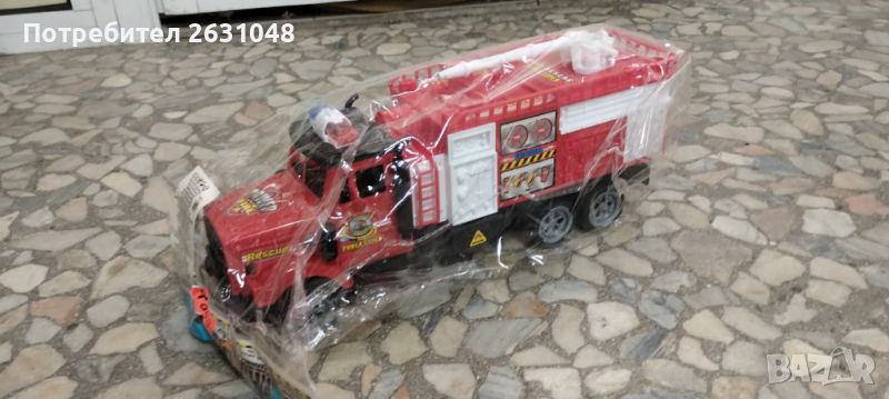детска играчка пожарна кола, снимка 1