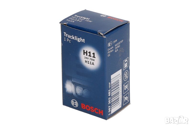 BOSCH H11 Trucklight халогенна крушка, снимка 1