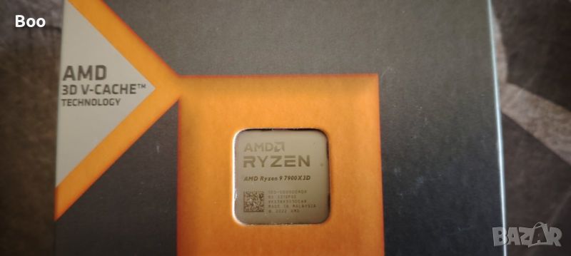 Процесор AMD RYZEN 9 7900X3D 12-Core 4.4 GHz (5.6 GHz Turbo), снимка 1