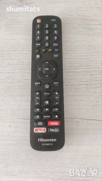 дистанционно за ТВ Hisense smart, снимка 1