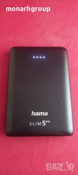 Външна батерия Hama 5 slim 5000mah, снимка 1