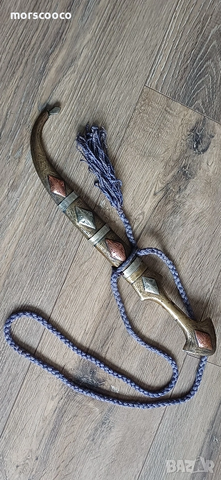 ГОЛЯМА КАМА НОЖ КУМАЯ ХАНДЖАР КИНЖАЛ , снимка 1