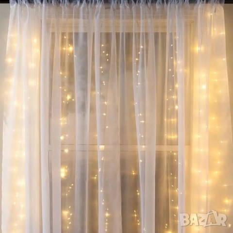 LED светеща завеса