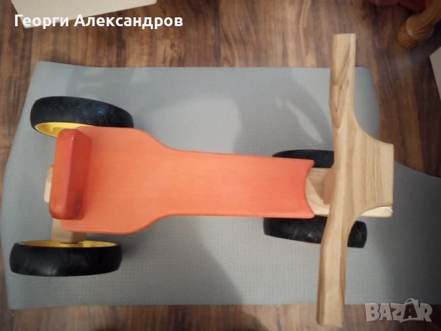 Дървено колело, снимка 4 - Детски велосипеди, триколки и коли - 51299467