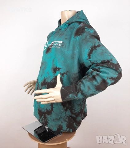 Mercedes AMG F1 Tie Dye Hoodie - Оригинален суитшърт р-р XL, снимка 7 - Суичъри - 52938898