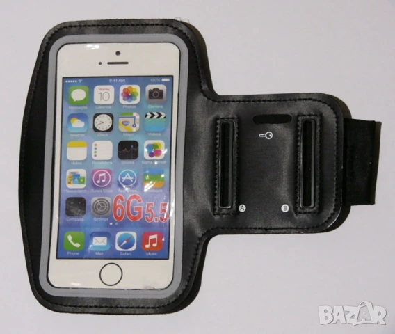 Спортен Неопренов Предпазен КАЛЪФ 165x90мм за Мобилен Телефон Смартфон и др. Мек Кейс за Ръка БАРТЕР, снимка 3 - Калъфи, кейсове - 50898899