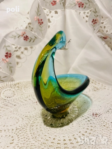 статуетка стъкло Мурано , снимка 5 - Статуетки - 51641425