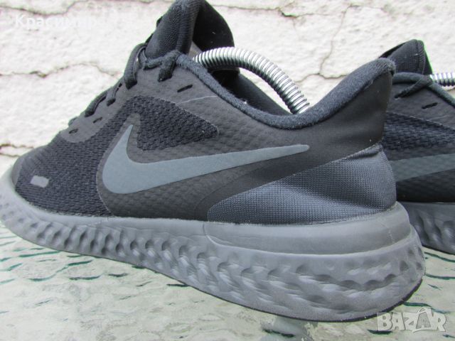 Унисекс маратонки Nike Revolution 5 'Black Anthracite', снимка 7 - Маратонки - 46398366