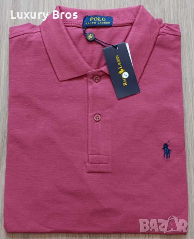 Мъжки тениски с яка Polo Ralph Lauren, снимка 1 - Тениски - 46272023