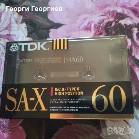 Чисто нови оригинални аудио касети TDK SA-X 60 и TDK MA-X 60, снимка 1 - Аудиосистеми - 48001147