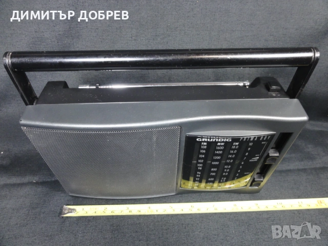 СТАР РЕТРО ТРАНЗИСТОР FM /MW/SW РАДИО GRUNDIG PRIMA BOY 75K, снимка 6 - Радиокасетофони, транзистори - 53786345