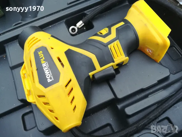POWERPLUS-КОМПРЕСОР С МАРКУЧ И МАНОМЕТЪР 3103251616, снимка 9 - Компресори - 49711563