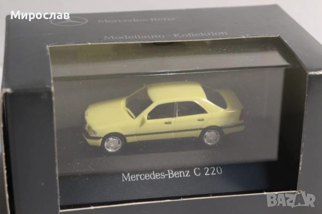 HERPA H0 1/87 MERCEDES BENZ C 180 КОЛИЧКА МОДЕЛ, снимка 2 - Колекции - 53623483
