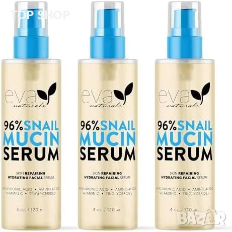 Нов Серум от Охлюви - 3х120ml, Анти-ейджинг Ефект Интензивна Грижа, снимка 6 - Комплекти и лотове - 49321374