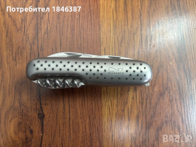 Джобно сгъваемо ножче Richartz Solingen Germany, снимка 5 - Колекции - 52244024