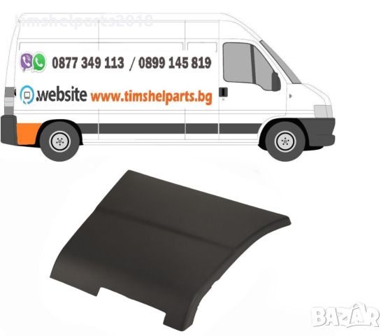 Лайстна заден калник FIAT Ducato, PEUGEOT Boxer, CITROEN Jumper, 2002 -2006, Шоф. или Пасажерска, снимка 1 - Аксесоари и консумативи - 45237844