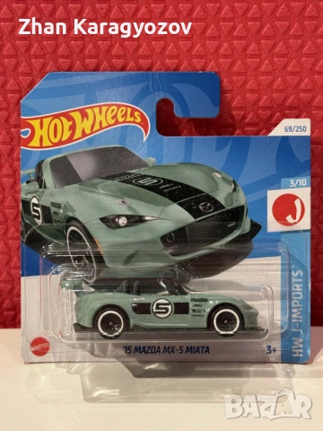 Hot Wheels JDM сет 5 броя – Skyline, Datsun, Mazda, Hako | нови, снимка 6 - Колекции - 54280021