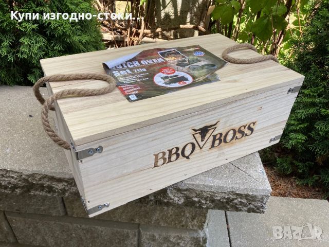 Холандски къмпинг сет за барбекю - BBQ BOSS, снимка 3 - Къмпинг мебели - 46393309