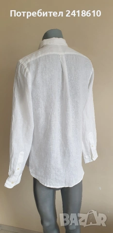 POLO Ralph Lauren Len/ Лен Slim Fit Mens Size M 3 Броя  ОРИГИНАЛ! Мъжки Ленени Ризи., снимка 3 - Ризи - 54208546