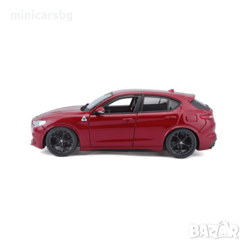 Метални колички: Alfa Romeo Stelvio - Bburago, снимка 3 - Колекции - 44942874