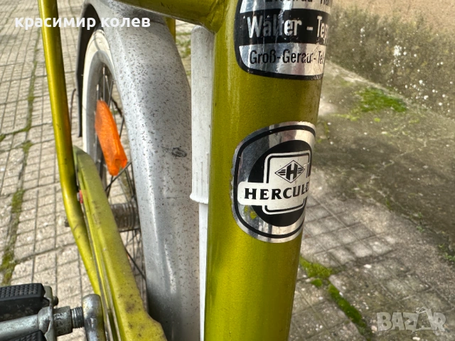 ретро сгъваем велосипед " HERCULES"/20 цола/, снимка 9 - Антикварни и старинни предмети - 53392865