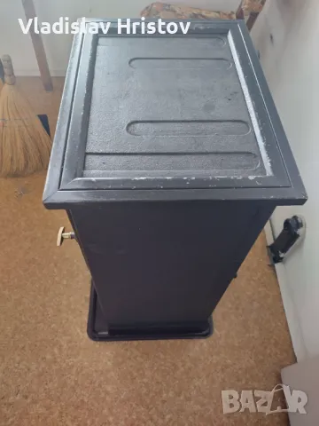 Камина с водна риза тип "Лъч" 06 – 8 kW, снимка 2 - Отоплителни печки - 50297060