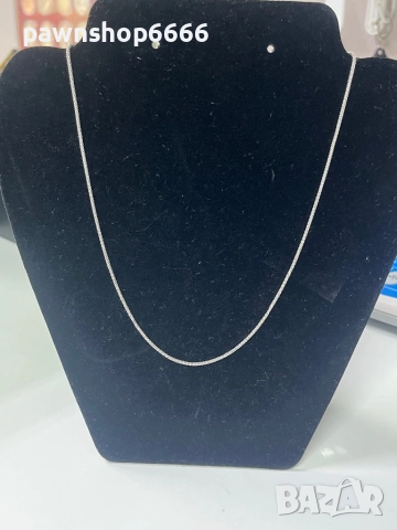 Сребърен синджир 925 проба, снимка 2 - Колиета, медальони, синджири - 52558736