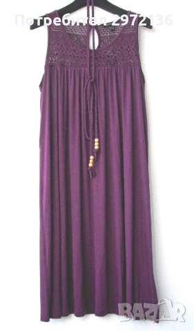 Дамска рокля с дантела, снимка 9 - Рокли - 53132257