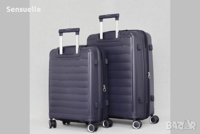 Комплект малък и среден куфар, снимка 6 - Куфари - 52585909