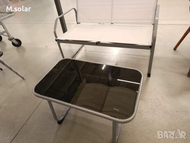 Градинска маса диван и два стола комплект  4 части., снимка 4 - Градински мебели, декорация  - 50942138