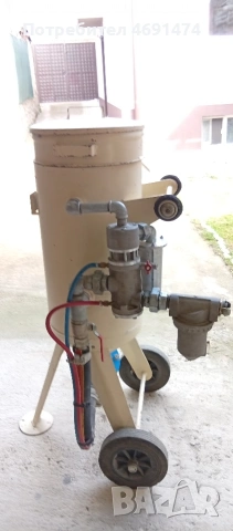 Пясъкоструйна машина:, снимка 5 - Индустриална техника - 52891658