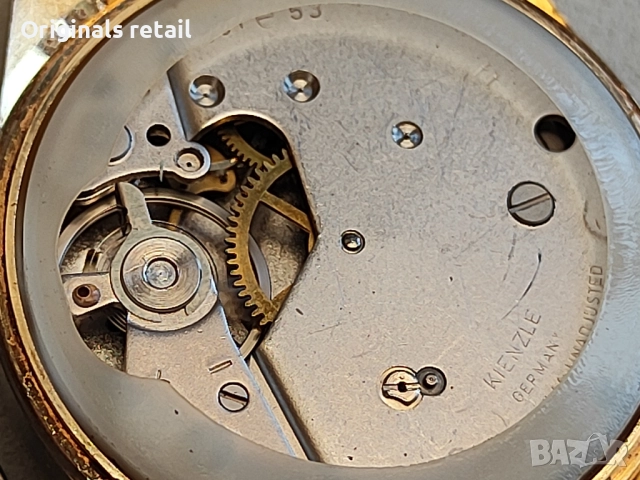 Ретро часовник Kienzle – работещ, Made in Germany, антимагнитен, снимка 11 - Мъжки - 51612702