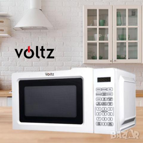 Микровълнова фурна Voltz OV1443D, 700W, 20л., 10степени на мощност, 2 ГОДИНИ ГАРАНЦИЯ, снимка 2 - Микровълнови - 46669126