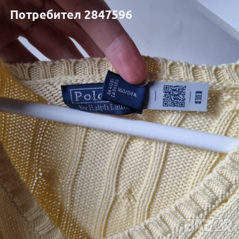 Дамски пуловер POLO Ralph Lauren, снимка 4 - Блузи с дълъг ръкав и пуловери - 52444289