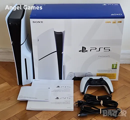 Playstation 5 SLIM DISC EDITION 1TB Плейстейшън конзола PS5 PS, снимка 1