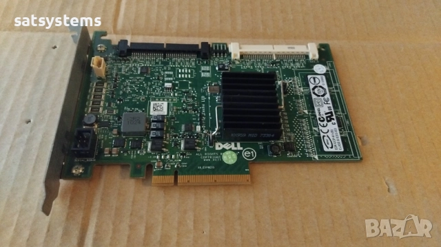 Dell Perc 6i E2K-UCP-61 UW637 PCI-E Raid Controller Card, снимка 5 - Други - 52462810