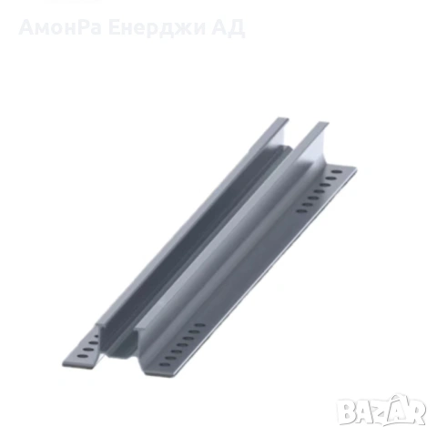 Мини релса, ниска, с размери 380х27mm, с уплътнителна EPDM основа