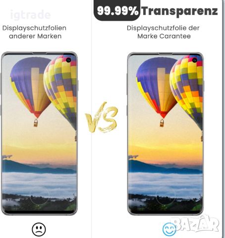 2бр. Samsung Galaxy S10 стъклен протектор, снимка 7 - Фолия, протектори - 45584557