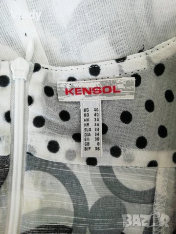 Красива рокля на KENSOL,размер 40, снимка 4 - Рокли - 50701694